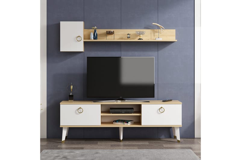 Desgrar Tv-möbelset 150x50 cm - Blå - Möbler - Tv möbel & mediamöbel - TV-möbelset