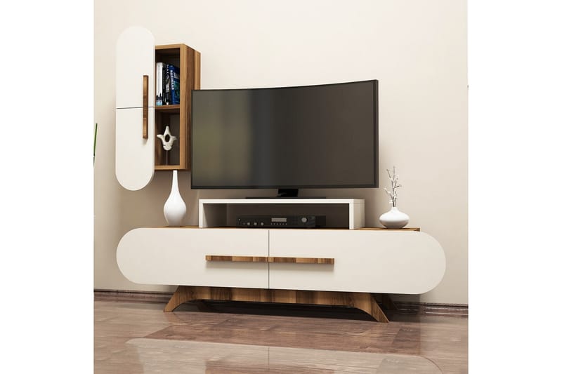 Hovdane TV-Möbelset 145 cm - Brun - Möbler - Tv möbel & mediamöbel - TV-möbelset