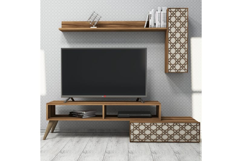Hovdane TV-Möbelset 150 cm - Brun - Möbler - Tv möbel & mediamöbel - TV-möbelset