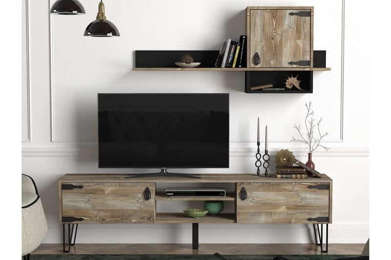 Tera Home Tv-bänk - Beige - Möbler - Tv möbel & mediamöbel - TV-möbelset