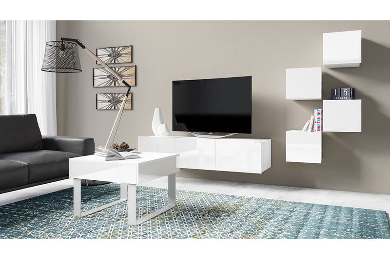 Tessan TV-möbelset - Vit - Möbler - Tv möbel & mediamöbel - TV-möbelset