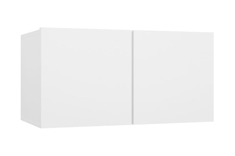 Hängande TV-skåp vit 60x30x30 cm - Vit - Möbler - Tv-möbler & mediamöbler - TV-hylla
