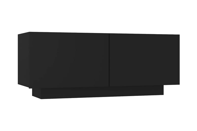 TV-skåp svart 100x35x40 cm spånskiva - Svart - Möbler - Tv möbel & mediamöbel - TV skåp