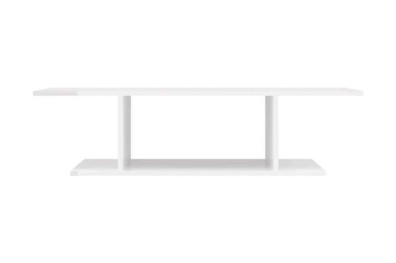 Väggmonterat tv-skåp vit högglans 103x30x26,5 cm - Vit - Möbler - Tv möbel & mediamöbel - TV skåp