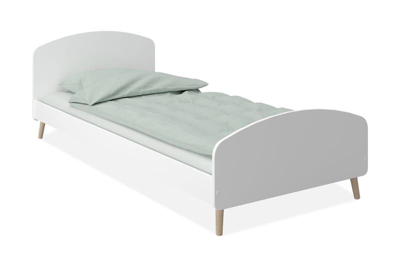 Genieve Säng 90x200 cm - Vit - Möbler - Säng - Enkelsängar