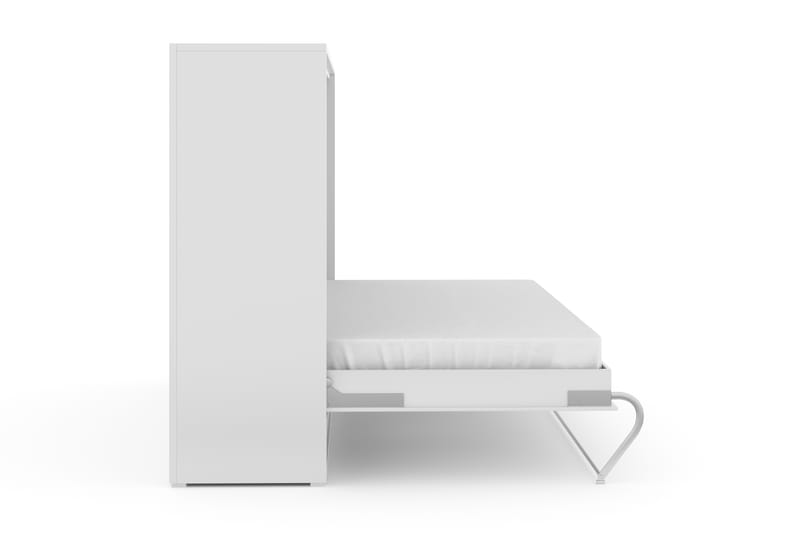 Compact Sängskåp 120x200 Horisontellt - Vit - Möbler - Säng - Gästsäng & extrasäng - Sängskåp
