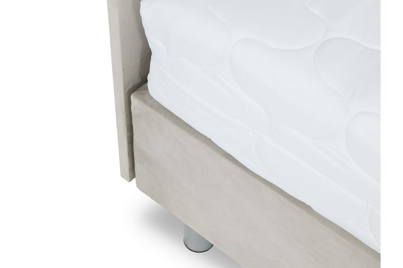 Adeliza Kontinentalsäng 120x200 cm+Panel 60 cm - Svart - Möbler - Sängar - Komplett sängpaket