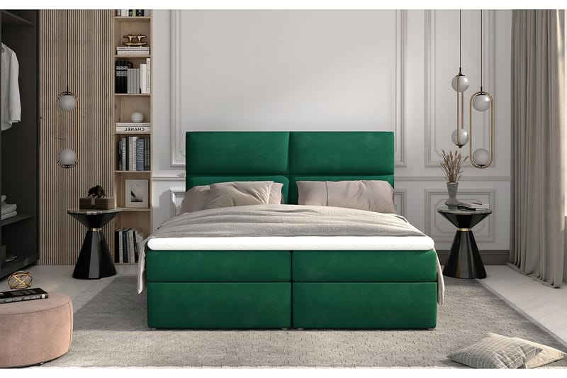 Amberan Sängpaket 160x200 cm - Grön - Möbler - Säng - Komplett sängpaket