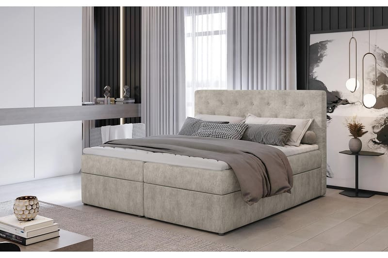 Eloree Sängpaket 160x200 cm - Beige - Möbler - Bord & matgrupper - Sminkbord & toalettbord