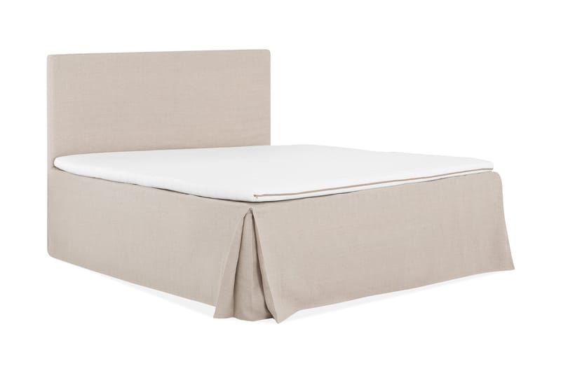 Ava Kontinentalsäng 160x200 utan Gavel - Beige - Textil & mattor - Sängkläder - Sängkappa & kantklädsel - Sängkappa kontinentalsäng