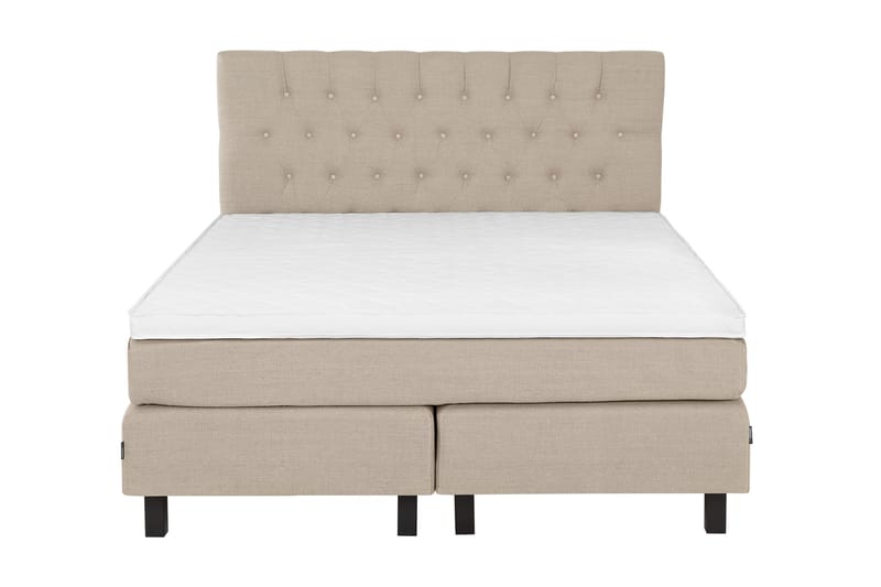 Bed Deluxe Komplett Sängpaket180x200 cm - Beige - Möbler - Säng - Kontinentalsäng