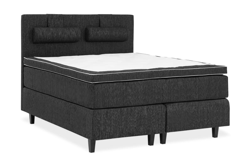 Charleston Komplett Sängpaket160x200 cm - Svart - Möbler - Sängar - Kontinentalsängar