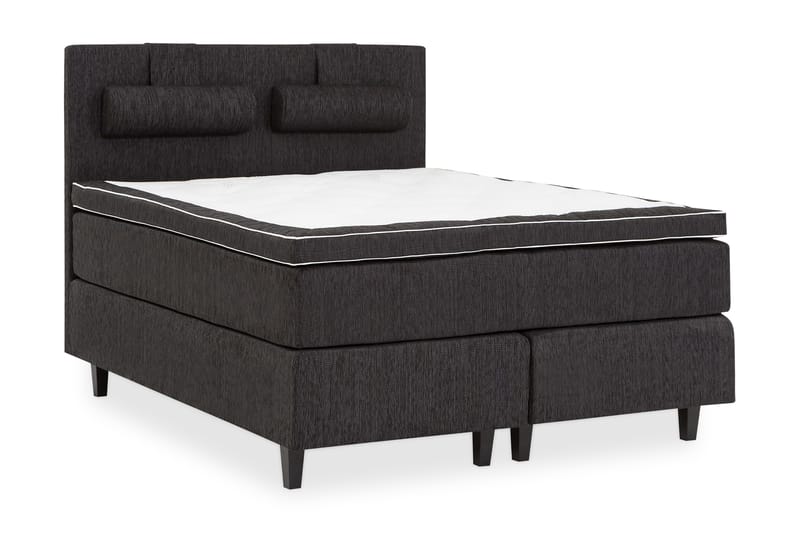 Charleston Komplett Sängpaket180x200 cm - Svart - Möbler - Säng - Dubbelsäng
