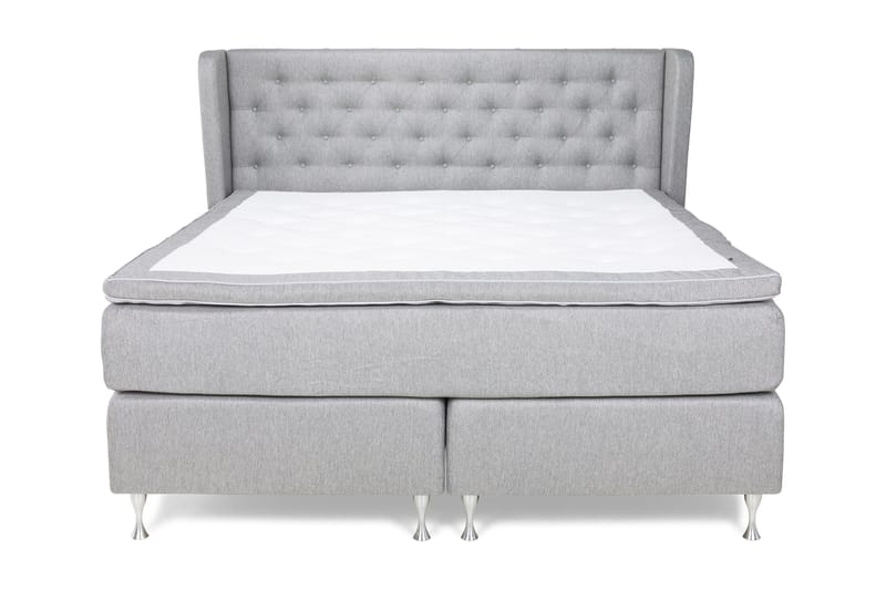 Cloud Komplett Sängpaket 160x200 - Ljusgrå - Möbler - Säng - Komplett sängpaket