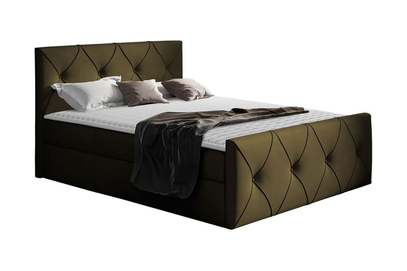 Crystalina Lux Kontinentalsäng 160x200 cm - Möbler - Säng - Komplett sängpaket