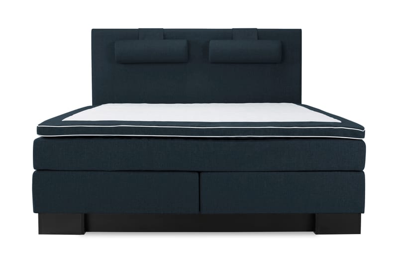 Hilton Lyx Komplett Sängpaket210x210 - Mörkblå - Möbler - Säng - Ramsäng & resårbotten