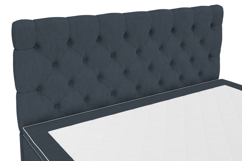 Hilton Lyx Komplett Sängpaket210x210 - Mörkblå - Möbler - Säng - Kontinentalsäng