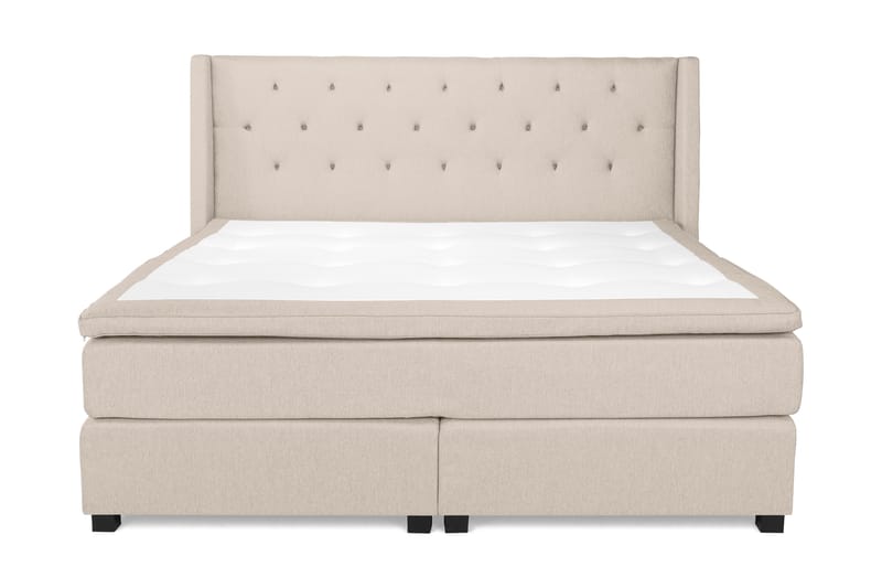Imperia Komplett Komplett Sängpaket 210x210 cm - Beige - Möbler - Säng - Dubbelsäng