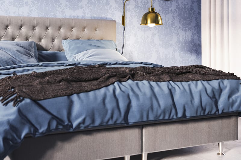 Meja Sängpaket 120x200 - Ljusgrå - Möbler - Säng - Kontinentalsäng