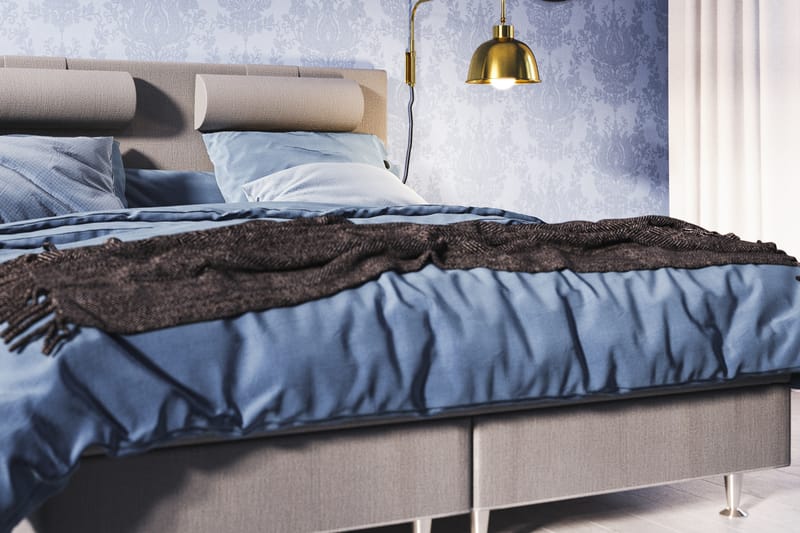 Meja Sängpaket 180x200 - Ljusgrå - Möbler - Säng - Kontinentalsäng