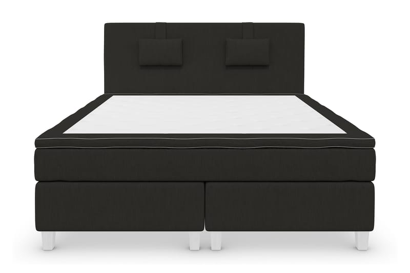 Superior Lyx Komplett Sängpaket 160x200 - Vita Ben - Möbler - Säng - Kontinentalsäng