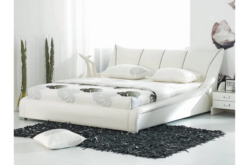 Nantes Dubbelsäng 180 200 cm - Vit - Möbler - Säng - Kontinentalsäng