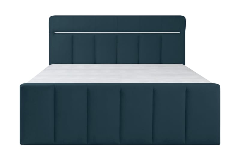 Lysekil Sängpaket Förvaringssäng 160x200 LED - Grön - Möbler - Säng - Sängar med förvaring