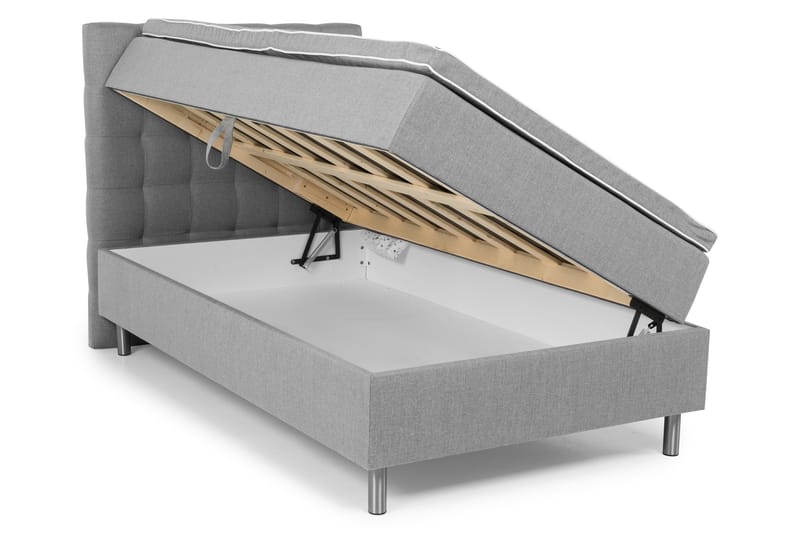 Montana Förvaringssäng 120x200 - Ljusgrå - Möbler - Säng - Sängar med förvaring