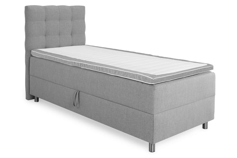 Montana Förvaringssäng 80x200 cm - Ljusgrå - Möbler - Säng - Sängar med förvaring