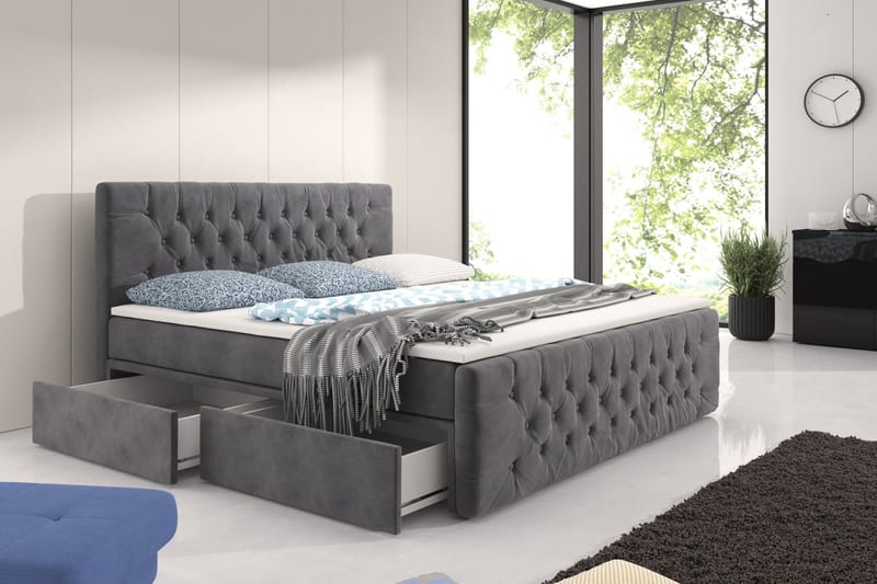Velluto Sängpaket Förvaringssäng 160x200 cm - + Fler utföranden - Möbler - Säng - Sängar med förvaring