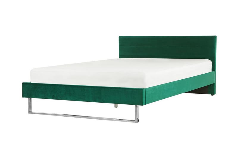Badrou Säng 180x200 cm  Grön/Sammet - Grön/Sammet - Möbler - Säng - Sängram & sängstomme
