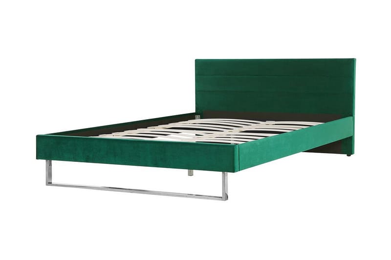 Badrou Säng 180x200 cm  Grön/Sammet - Grön/Sammet - Möbler - Säng - Sängram & sängstomme
