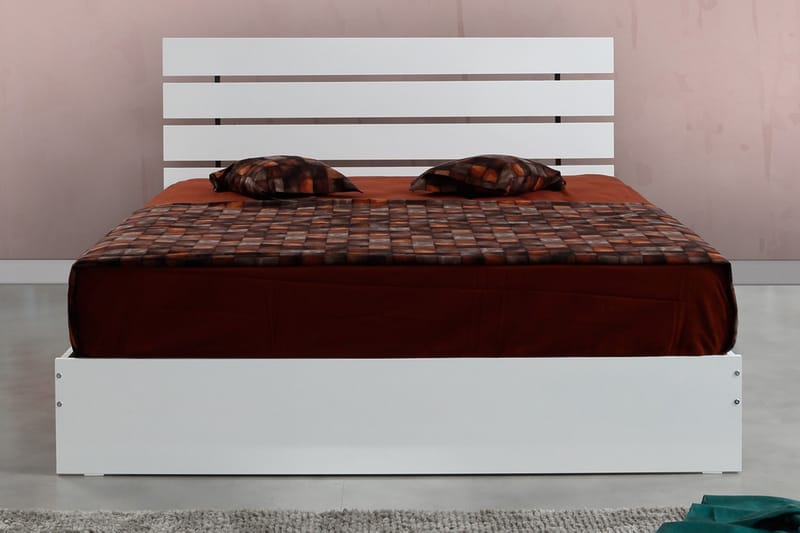 Bielany Sängram 155x205 cm - Vit - Möbler - Säng - Sängram & sängstomme