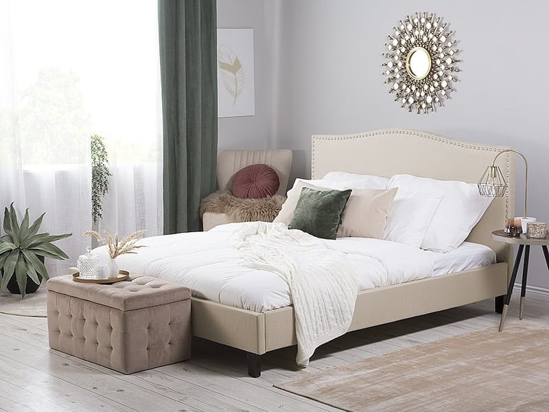 Montpellier Dubbelsäng 160 200 cm - Beige - Möbler - Säng - Sängram & sängstomme