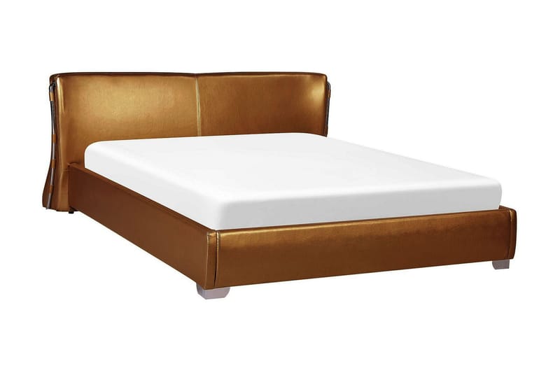 Paris Dubbelsäng 180 200 cm - Guld - Möbler - Säng - Sängram & sängstomme