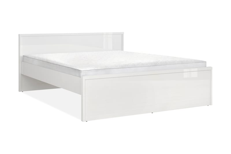 Poria Sängram 160 cm - Vit - Möbler - Säng - Sängram & sängstomme