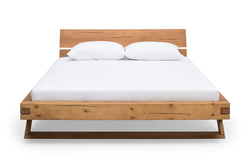 Säng 180 x 200 cm - Brun - Möbler - Sängar - Sängram & sängstomme