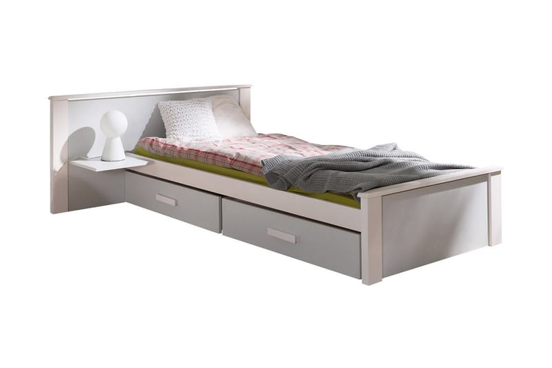 Velho Enkelsäng 80x180 cm - Grå - Möbler - Säng - Sängram & sängstomme