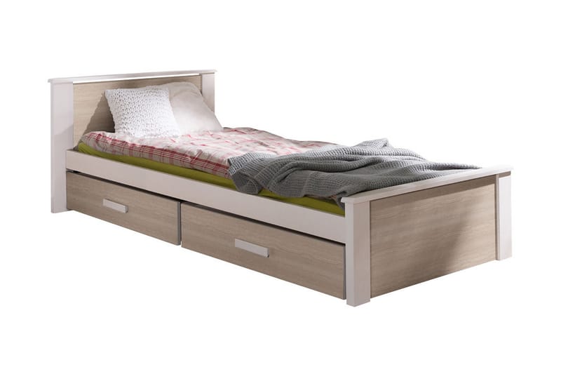Velho Enkelsäng 90x200 cm  Ek - Ek - Möbler - Säng - Sängram & sängstomme