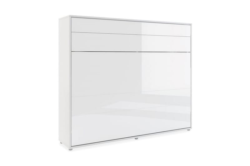 Sängskåp 160x200 cm Vit Högglans - Bed Concept - Möbler - Sängar - Sängskåp