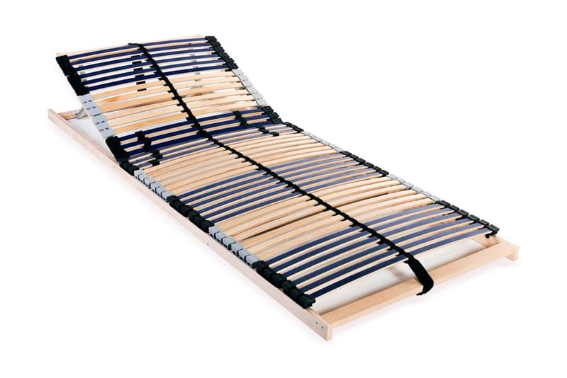 Ribbotten med 42 ribbor 7 zoner 90x200 cm - Blå - Möbler - Säng - Sängtillbehör & sänggavel - Ribbotten