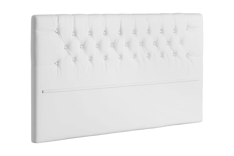 Chester Sänggavel 140 cm Konstläder - Vit - Möbler - Säng - Sängtillbehör & sänggavel - Sänggavlar & huvudgavlar