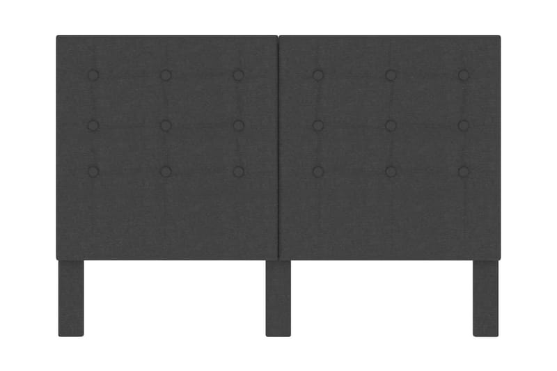 Huvudgavel mörkgrå tyg 140x200 cm - Grå - Möbler - Säng - Sängtillbehör & sänggavel - Sänggavlar & huvudgavlar