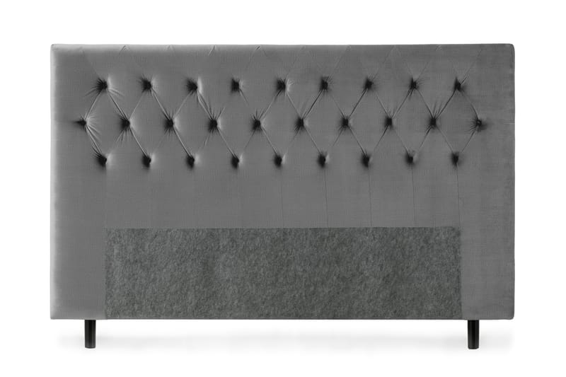 Royal Velvet Sänggavel 210 cm - Mörkgrå - Möbler - Säng - Kontinentalsäng