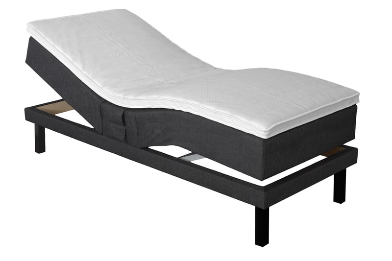 Select Ställbar Säng 80x200 cm - Mörkgrå - Möbler - Säng - Ställbara sängar