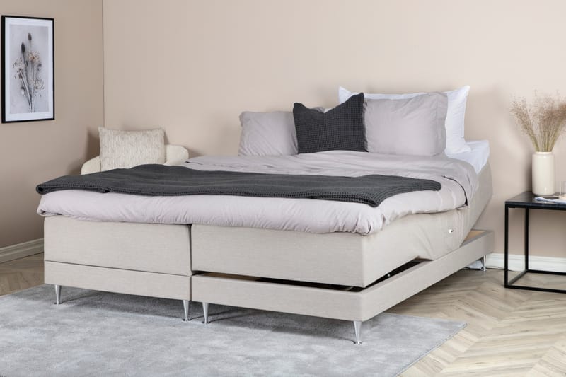Vansbro 180 cm Medium & Fast - Beige - Möbler - Säng - Ställbara sängar