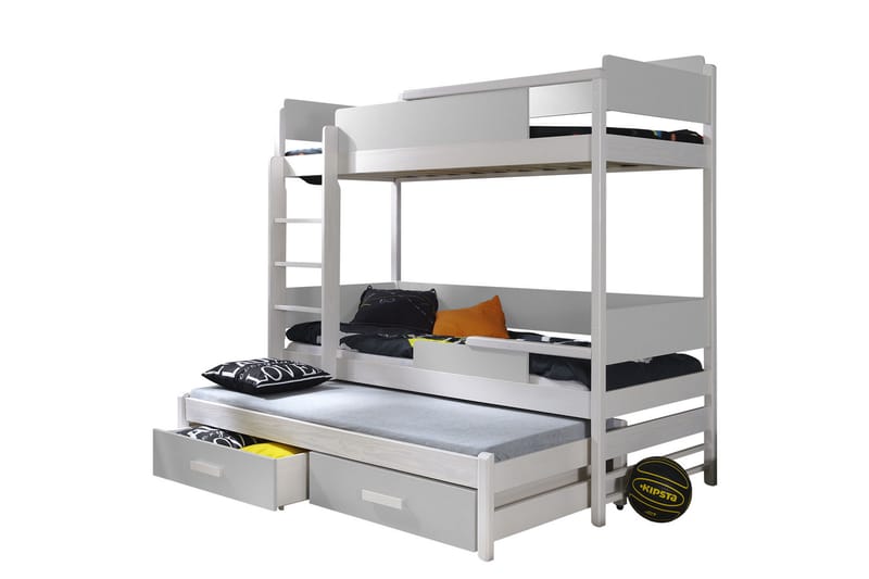 Benavente Enkelsäng 90x200 cm Vit - Vit - Möbler - Säng - Sängram & sängstomme