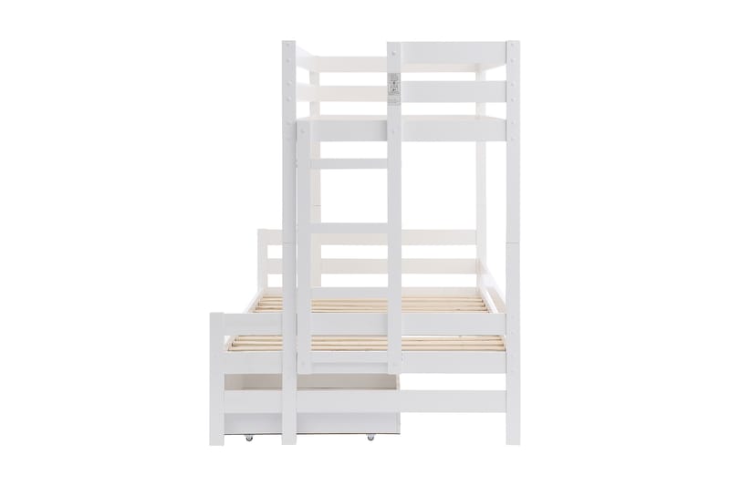 Eira Våningssäng 90x200 cm - Vit - Möbler - Säng - Våningssäng