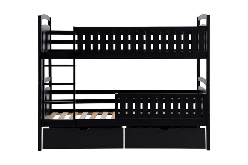 Perla Våningssäng 90x200 cm - Svart - Möbler - Säng - Våningssäng