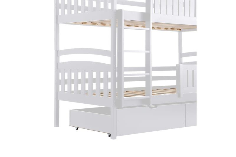 Perla Våningssäng 90x200 cm - Vit - Möbler - Säng - Våningssäng